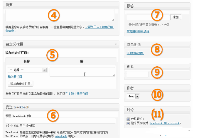 WordPress入门 之 发布新文章和管理文章 WordPress新手入门 wordpress教程 第2张