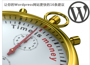 让你的WordPress网站更快的16条建议 WordPress新手入门 wordpress教程 第1张