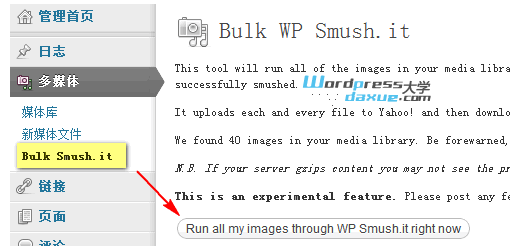 WordPress插件：WP Smush.it 无损压缩网站图片 WordPress网站维护 wordpress教程 第1张