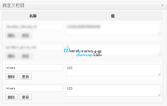 WordPress删除重复的自定义字段（Custom Fields） WordPress网站维护 wordpress教程 第1张