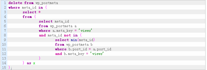 WordPress删除重复的自定义字段（Custom Fields） WordPress网站维护 wordpress教程 第2张