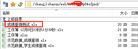 如何制作支持php在线成绩查询系统使用的二维表？ excle 建站 第12张